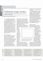 Research paper thumbnail of Finding the Magic Number: Methods for Determining the Number of Factors in Exploratory Factor Analysis