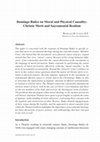 Research paper thumbnail of Domingo Bañez on Moral and Physical Causality: Christic Merit and Sacramental Realism