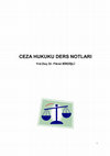 Research paper thumbnail of Ceza-hukuku-ders-notlari