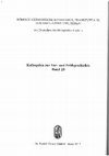 Research paper thumbnail of Die Tücken des Terrains. Einige Aspekte der Militärgeschichte der Unteren Donau zwischen Limes und Neuzeit.