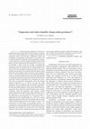 Research paper thumbnail of Temperature and relative humidity changes inside greenhouse