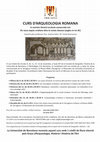 Research paper thumbnail of COURSE: 'In nomine Domini ecclesia consecrata est': Els nous espais cristians dins la ciutat clàssica (segles III-VII dC), cursos 2015-16, 2022-23 (Barcelona, Nov 2022)