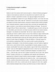 Research paper thumbnail of O cânone literário português e as mulheres