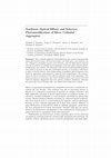 Research paper thumbnail of Nonlinear Optical Effects and Selective Photomodification of Colloidal Silver Aggregates