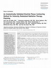 Research paper thumbnail of An Anatomically Validated Brachial Plexus Contouring Method for Intensity Modulated Radiation Therapy Planning