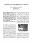 Research paper thumbnail of A semi-automatic system for ground truth generation of soccer video sequences