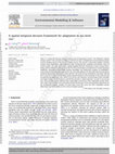 Research paper thumbnail of A spatial temporal decision framework for adaptation to sea level rise