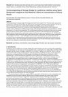 Research paper thumbnail of Vermicomposting of sewage sludge by Lumbricus rubellus using spent mushroom compost as feed material: Effect on concentration of heavy metals.