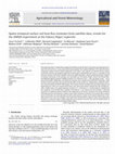 Research paper thumbnail of Spatio-temporal surface soil heat flux estimates from satellite data; results for the AMMA experiment at the Fakara (Niger) supersite