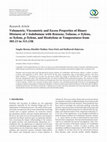 Research paper thumbnail of Volumetric, Viscometric and Excess Properties of Binary Mixtures of 1-Iodobutane with Benzene, Toluene, o-Xylene, m-Xylene, p-Xylene, and Mesitylene at Temperatures from 303.15 to 313.15 K