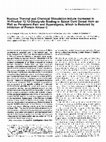 Research paper thumbnail of Noxious thermal and chemical stimulation induce increases in 3H-phorbol 12,13-dibutyrate binding in spinal cord dorsal horn as well as persistent pain and hyperalgesia, which is reduced by inhibition of protein kinase C