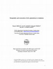 Research paper thumbnail of Marginality and Restoration of Olive Plantations in Andalusia