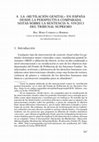 Research paper thumbnail of La “mutilación genital” en España desde la perspectiva comparada. Notas sobre la sentencia n. 939/2013 del Tribunal Supremo