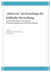 Research paper thumbnail of "Sehen-in" als Grundlage für bildhafte Darstellung