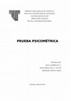 Research paper thumbnail of Prueba Psicometrica