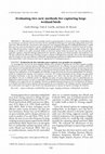 Research paper thumbnail of Evaluating two new methods for capturing large wetland birds