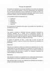 Research paper thumbnail of Proceso de separacion 1