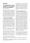 Research paper thumbnail of Le competenze nel nuovo modello di formazione continua dei bibliotecari