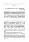 Research paper thumbnail of As Forças Armadas e o Terrorismo Transnacional