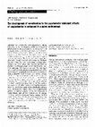 Research paper thumbnail of The development of sensitization to the psychomotor stimulant effects of amphetamine is enhanced in a novel environment