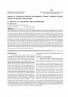 Research paper thumbnail of Impact of “Integrated Murrah Development Scheme” (IMDS) on dairy farmers of Haryana state of India