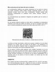 Research paper thumbnail of Micro estructuras de las fases del acero al carbono