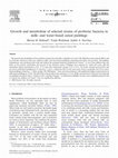 Research paper thumbnail of Growth and metabolism of selected strains of probiotic bacteria in milk- and water-based cereal puddings