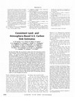 Research paper thumbnail of Consistent Land- and Atmosphere-Based U.S. Carbon Sink Estimates