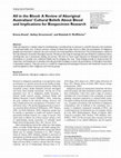 Research paper thumbnail of All in the Blood: A Review of Aboriginal Australians’ Cultural Beliefs About Blood and Implications for Biospecimen Research