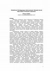 Research paper thumbnail of Globalisasi Perdagangan Internasional: Dampak buruk bagi Sektor Pertanian Indonesia