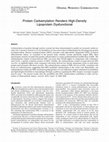 Research paper thumbnail of Protein Carbamylation Renders High-Density Lipoprotein Dysfunctional