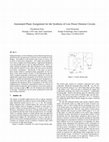 Research paper thumbnail of Automated phase assignment for the synthesis of low power domino circuits