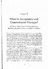 Research paper thumbnail of What is Acceptance and Commitment Therapy?