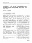 Research paper thumbnail of ADC 27 Determination of 239Pu, 241Am and 90Sr in urine using pre-filter