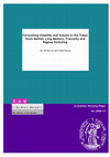 Research paper thumbnail of Forecasting volatility and volume in the Tokyo Stock Market: Long memory, fractality and regime switching