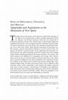 Research paper thumbnail of Sites of Diplomacy, Violence, and Refuge: Topography and Negotiation in the Mountains of New Spain (Americas, 2012)