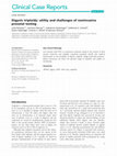 Research paper thumbnail of Digynic triploidy: utility and challenges of noninvasive prenatal testing