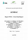 Research paper thumbnail of AEMBAC – Swiss Final Report, Chapter 1-8, 5th Framework Contract Ref: QLRT-1999-31666