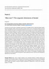 Research paper thumbnail of Call for Papers: "Miss Man"? The Linguistic Adventures of English