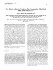 Research paper thumbnail of Fire History in Interior Ponderosa Pine Communities of the Black Hills, South Dakota, USA