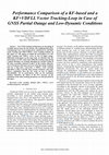 Research paper thumbnail of Performance Comparison of a KF-based and a KF+VDFLL Vector Tracking-Loop in Case of GNSS Partial Outage and Low-Dynamic Conditions