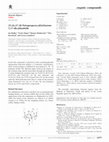 Research paper thumbnail of 25,26,27,28-Tetrapropoxycalix[4]arene-5,17-dicarbonitrile