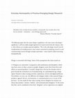 Research paper thumbnail of Everyday Homeopathy in Practice-Changing Design Research