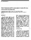 Research paper thumbnail of Pattern of transcription and DNA sequences analysis of beta tubulin cDNA clones of the sea urchin Paracentrotus lividus