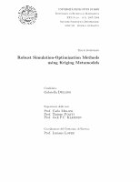 Research paper thumbnail of Robust Simulation-Optimization Methods using Kriging Metamodels