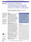 Research paper thumbnail of A prospective cohort study characterising the role of anogenital warts in HIV acquisition among men who have sex with men: a study protocol