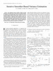 Research paper thumbnail of Iterative Smoother-Based Variance Estimation