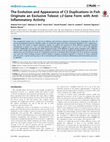 Research paper thumbnail of The Evolution and Appearance of C3 Duplications in Fish Originate an Exclusive Teleost c3 Gene Form with Anti-Inflammatory Activity