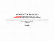 Research paper thumbnail of Membentuk Perilaku