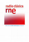 Research paper thumbnail of El despabilador. En Radio Clásica de RNE